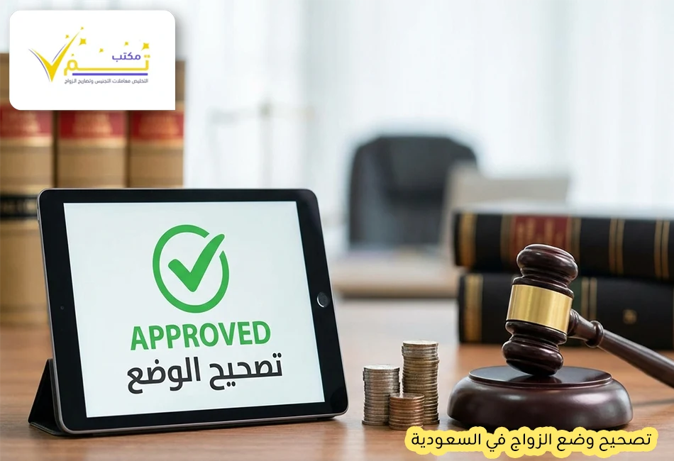 تصحيح وضع الزواج في السعودية