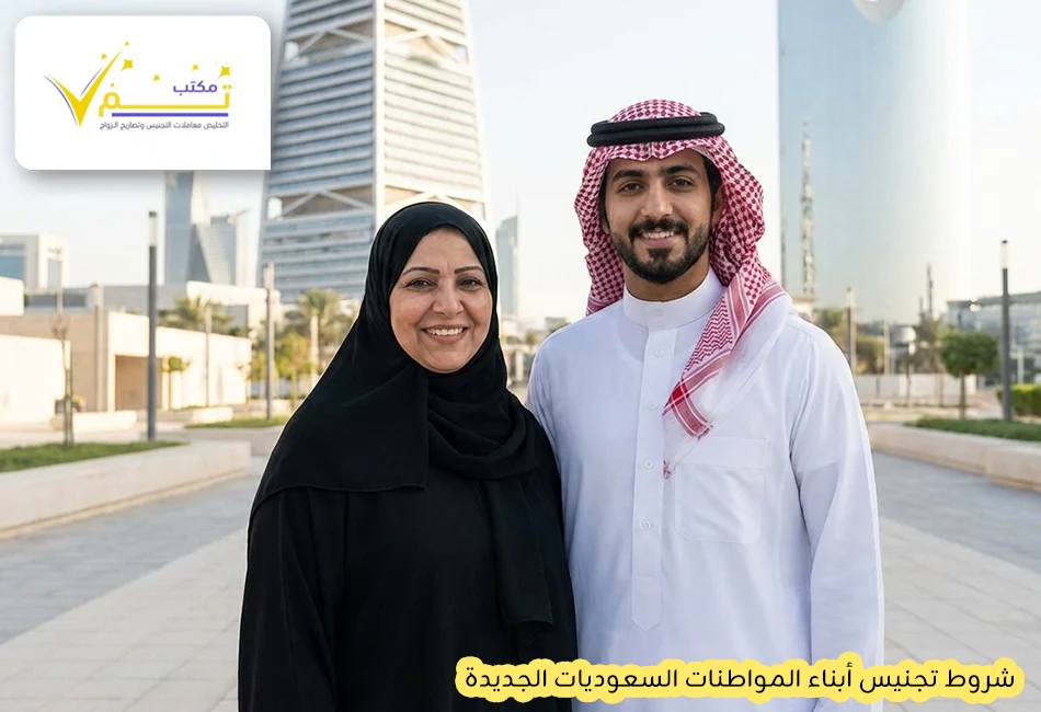 شروط تجنيس أبناء المواطنات السعوديات الجديدة