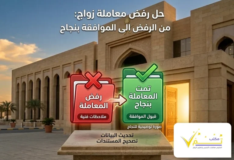 حل رفض معاملة زواج من وزارة الداخلية