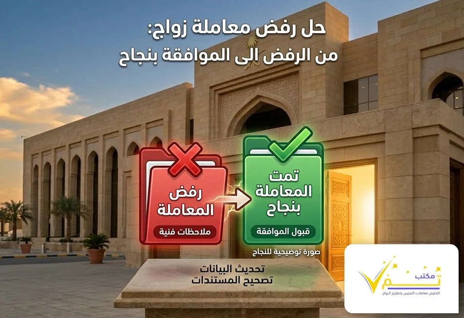 حل رفض معاملة زواج من وزارة الداخلية