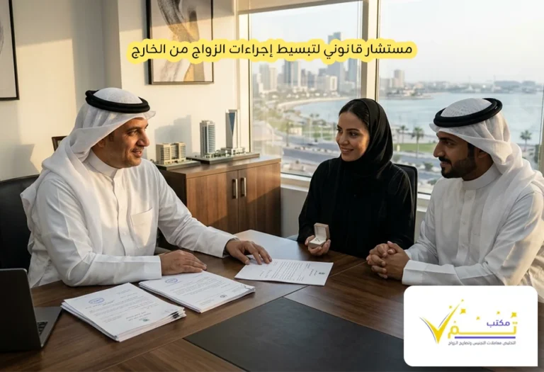 مستشار قانوني لتبسيط إجراءات الزواج من الخارج