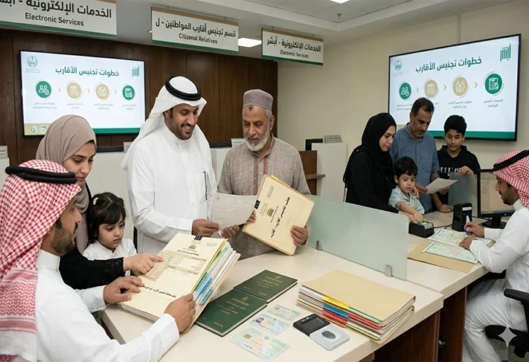 تجنيس الأقارب من غير السعوديين